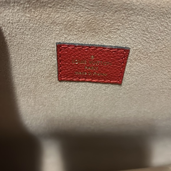 Louis Vuitton Flandrin Brown and Red Monogram Satchel - Picture 8 of 15